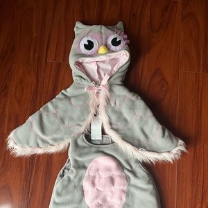 Pottery barn toddler Halloween owl costume